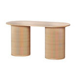 Badger Creek Oval Coffee Table, Pine
