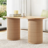 Badger Creek pine wood coffee table in a modern living room