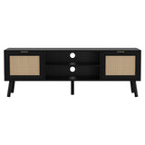 Artiss 150cm Elegant Black TV Unit with Storage — Allure Home Collections