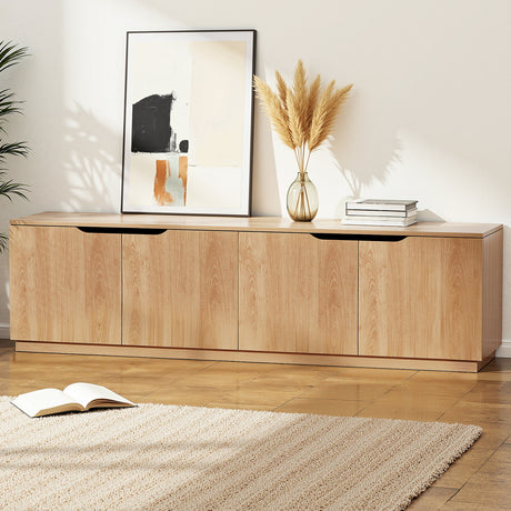 Artiss 180cm Pine TV Unit with Warm Paper Veneer Finish — Allure Home Collections