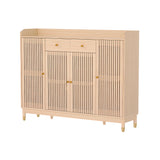 Mortlake 26 Pair Shoe Cabinet, Pine