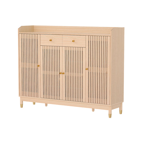 Mortlake 26 Pair Shoe Cabinet, Pine