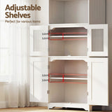 New Residence 2 Door Buffet Sideboard, White