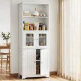 New Residence 2 Door Buffet Sideboard, White