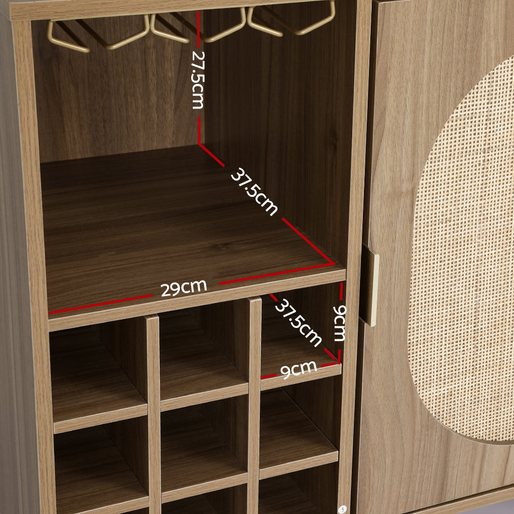 Artiss Anya Buffet Sideboard with Wine Rack