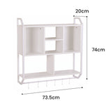 Kensington Floating Wall Shelf, White