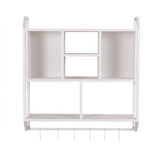 Kensington Floating Wall Shelf, White