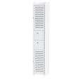 Nangwarry Slim Bathroom Tallboy, White 2pcs image 1