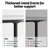 Artiss Marble Effect Nesting Coffee Table Set of 2 — Allure Home Collections