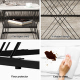 Dixons Creek Nesting Coffee Table 2pcs, White and Black