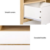 Artiss Computer Desk with Bookshelf and Drawer — Allure Home Collections