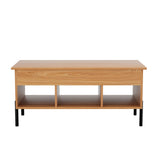 Artiss Lift-Top Coffee Table in Oak — Hidden Storage — Allure Home Collections