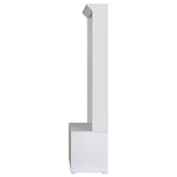 Lake Bolac Hall Tree Shoe Cabinet, White image 4