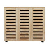 Artiss ALSTER 30-Pair Adjustable Shoe Rack Cabinet — Particleboard, Melamine — Allure Home Collections