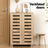 Elegant 20-Pair Shoe Cabinet for Organized Spaces