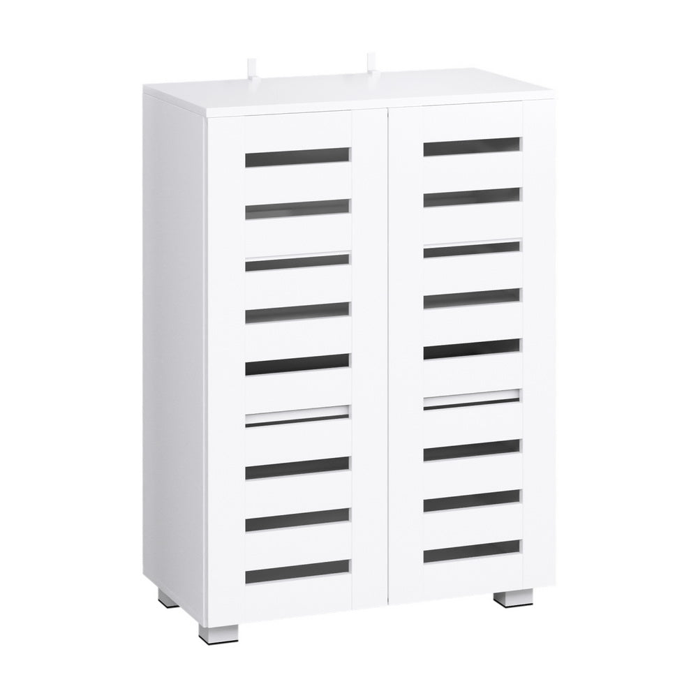 Fyans Creek 5 Tier Shoe Cabinet, White image 2