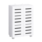 Fyans Creek 5 Tier Shoe Cabinet, White image 2
