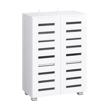 Fyans Creek 5 Tier Shoe Cabinet, White image 2