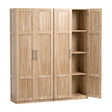 Renmark 2 Door Buffet Sideboard, Pine 2pcs