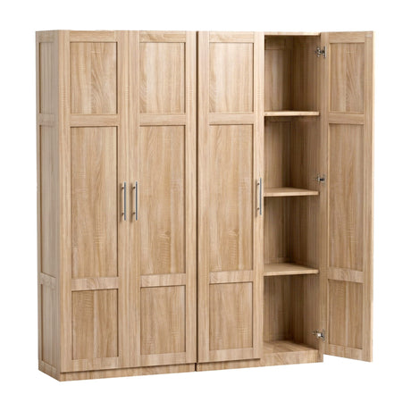 Renmark 2 Door Buffet Sideboard, Pine 2pcs