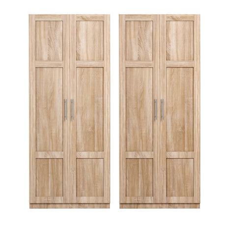 Renmark 2 Door Buffet Sideboard, Pine 2pcs