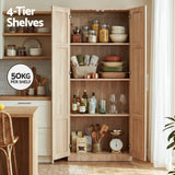 Renmark 2 Door Buffet Sideboard, Pine 2pcs