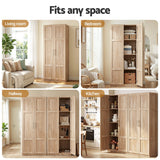 Renmark 2 Door Buffet Sideboard, Pine 2pcs