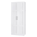 Elegant Two-Door Buffet Storage Cabinet