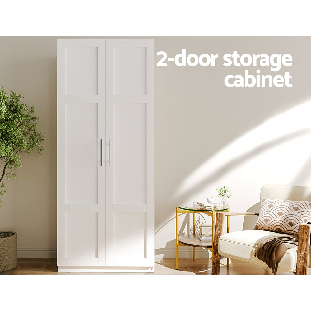 Elegant Two-Door Buffet Storage Cabinet