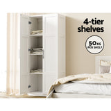 Elegant Two-Door Buffet Storage Cabinet