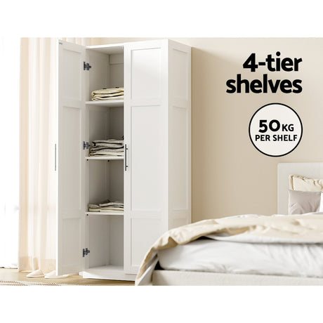 Elegant Two-Door Buffet Storage Cabinet