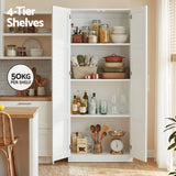 Renmark 2 Door Buffet Sideboard, White 2pcs