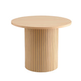Artiss Round Fluted Coffee Table