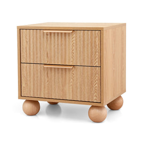 Dalwood 2 Drawer Bedside Table, Pine