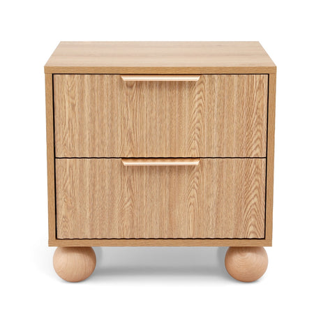 Dalwood 2 Drawer Bedside Table, Pine
