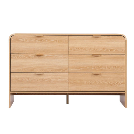 Mandemar 6 Drawer Lowboy, Pine