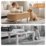Yering Lift Top Coffee Table, Natural