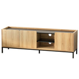 Artiss 160cm Pine TV Unit Entertainment Cabinet with Shelf — Allure Home Collections