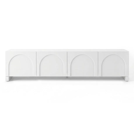 Scamander 180cm Entertainment Unit, White