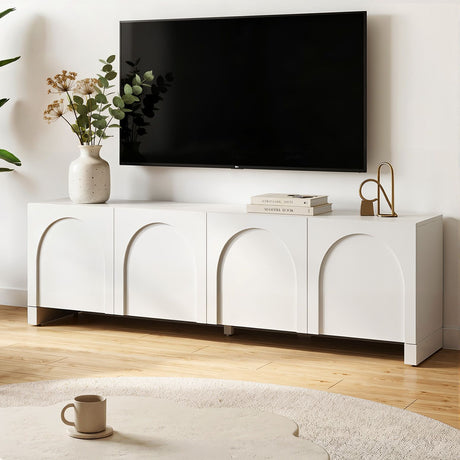 Scamander 180cm Entertainment Unit, White