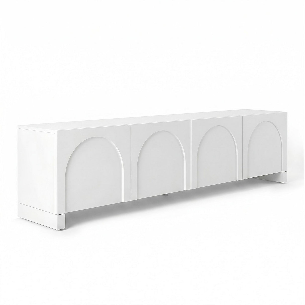 Scamander 180cm Entertainment Unit, White