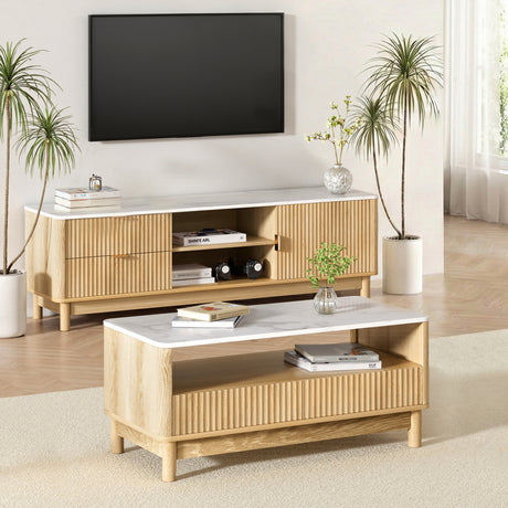 Hartley TV Unit and Coffee Table Set
