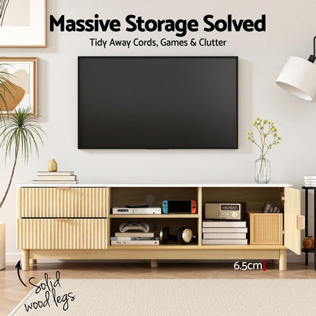 Strahan 150cm Entertainment Unit, Pine