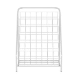 Kids Foldable Bookshelf, 6 Tier White