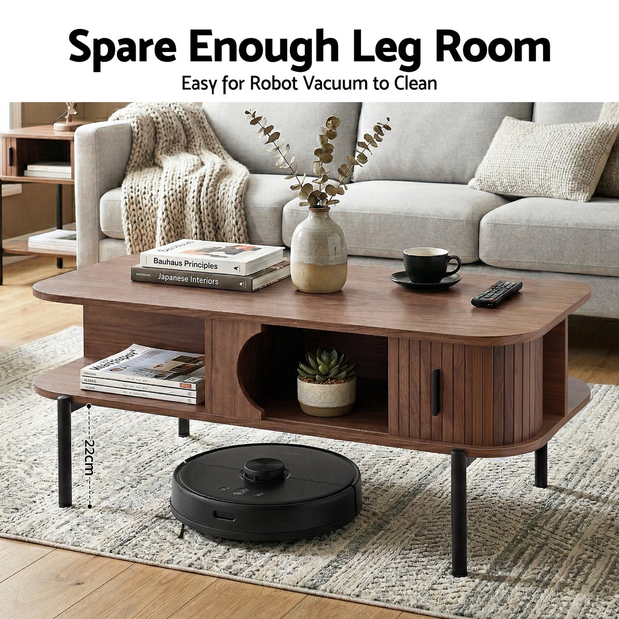 Steels Creek Coffee Table, Walnut