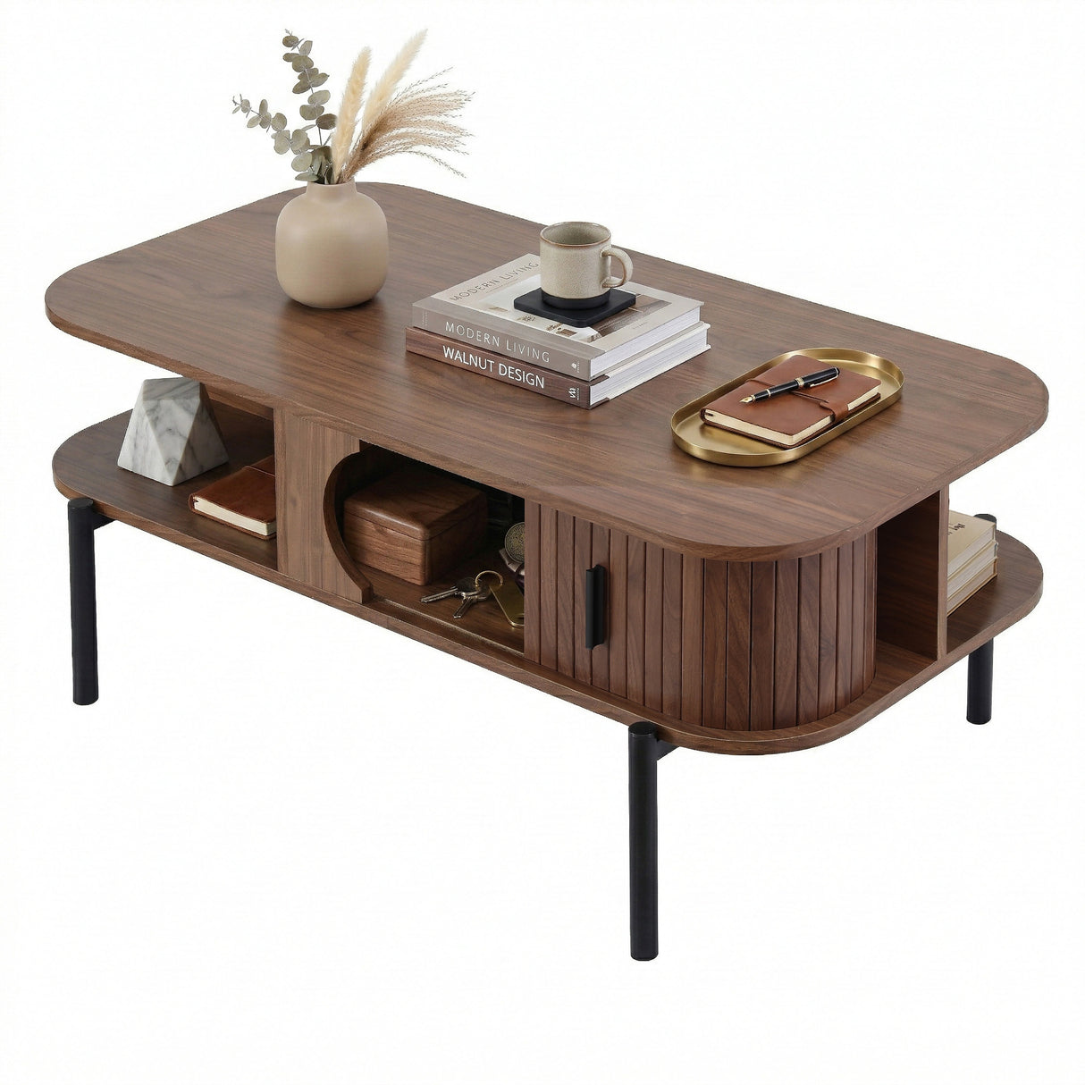 Steels Creek Coffee Table, Walnut