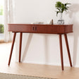 Artiss ARNO 120cm Console Table with 2 Drawers — Particle Board, Pinewood Legs — Allure Home Collections