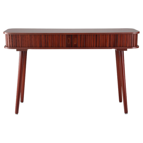Artiss ARNO 120cm Console Table with 2 Drawers — Particle Board, Pinewood Legs — Allure Home Collections