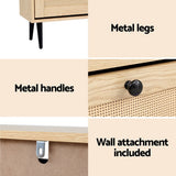 Artiss Pine Shoe Rack Cabinet with 3 Flip-Out Drawers and Fluted Glass Door — Allure Home Collections