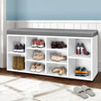 Artiss BOA Multifunctional Shoe Rack Storage Cabinet Bench — Two-Tone Design — Allure Home Collections
